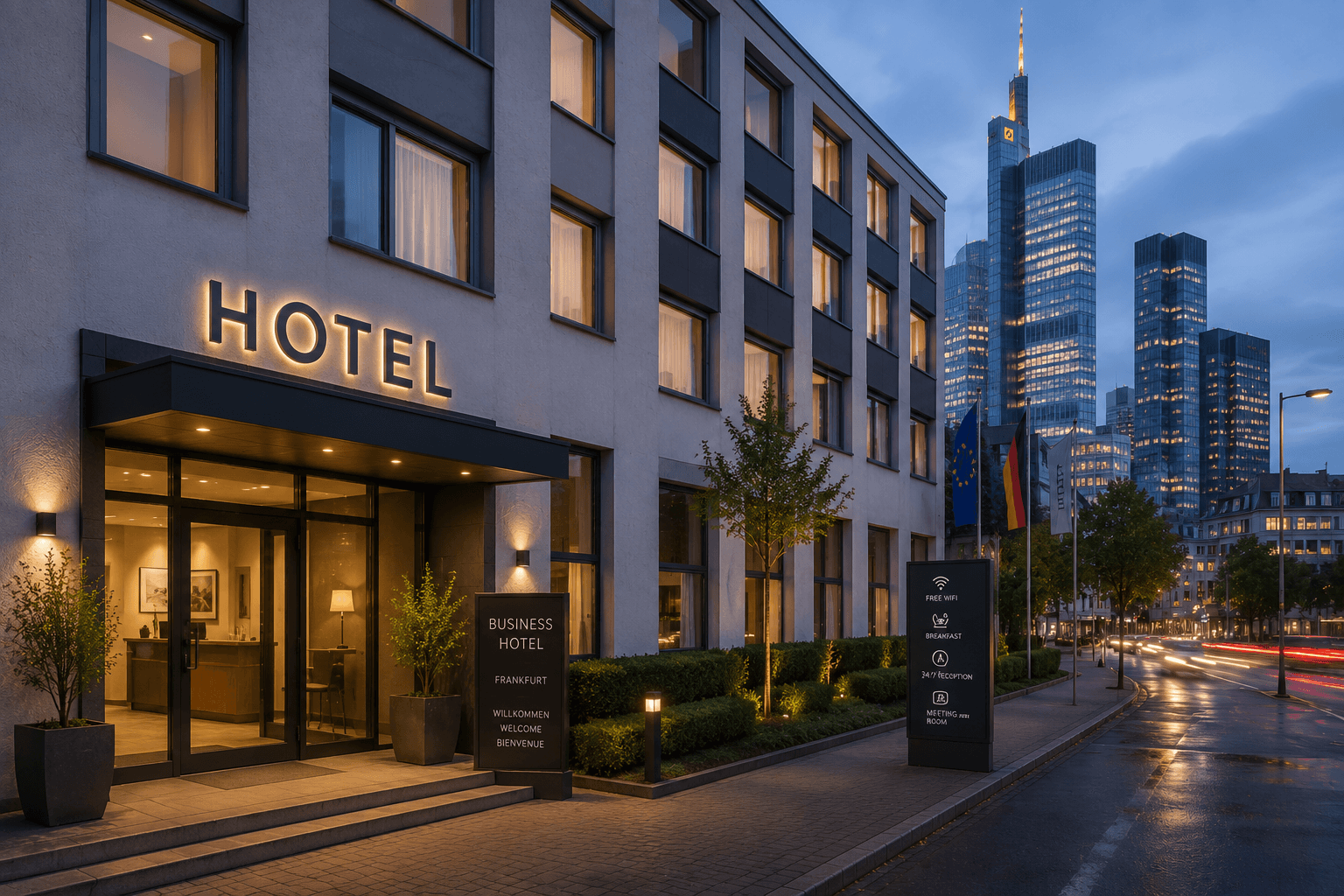 Témoignage client d’un hôtel d’affaires à Francfort